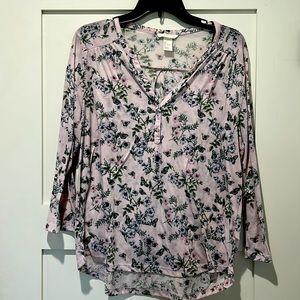H&M 3/4 sleeve Top